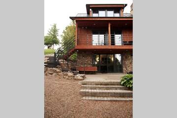 Фото номера Вилла с 3 спальнями Виллы LUGNE HOUSE - relaxing place near the lake г. Деделишкес 3